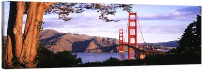 Golden Gate Bridge, San Francisco, California, USA #2 Canvas Art Print - Panoramic Photography