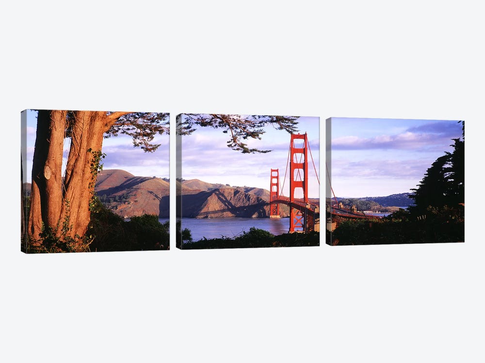 Golden Gate Bridge, San Francisco, California, USA #2 by Panoramic Images 3-piece Art Print