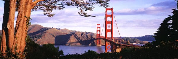 Panoramic Images: Golden Gate Bridge, San Francisco, California, USA #2 by Panoramic Images