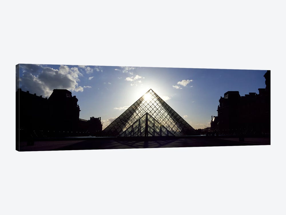 Louvre Paris France by Panoramic Images 1-piece Canvas Wall Art