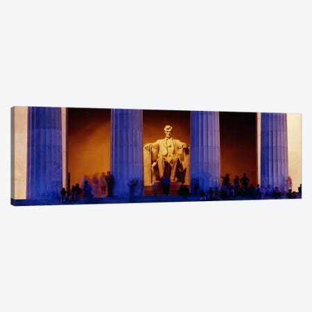 Lincoln Memorial, Washington DC, District Of Columbia, USA Canvas Print #PIM3143} by Panoramic Images Art Print