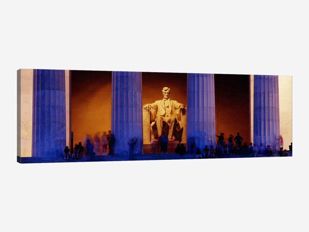 Lincoln Memorial, Washington DC, District Of Columbia, USA by Panoramic Images 1-piece Canvas Wall Art