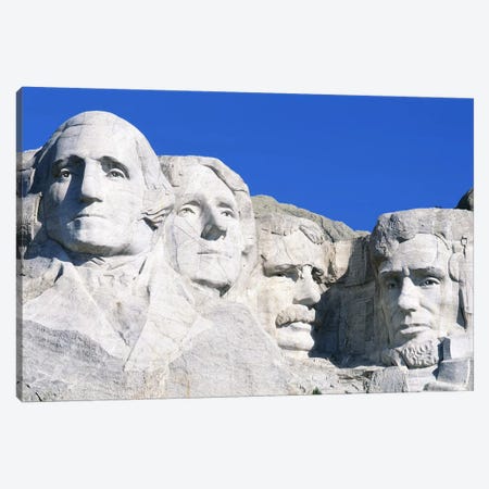 Mount Rushmore National Memorial In Zoom, South Dakota, USA Canvas Print #PIM3145} by Panoramic Images Canvas Artwork