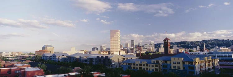 High angle view of buildings in a city, Portland, Oregon, USA by Panoramic Images wall art