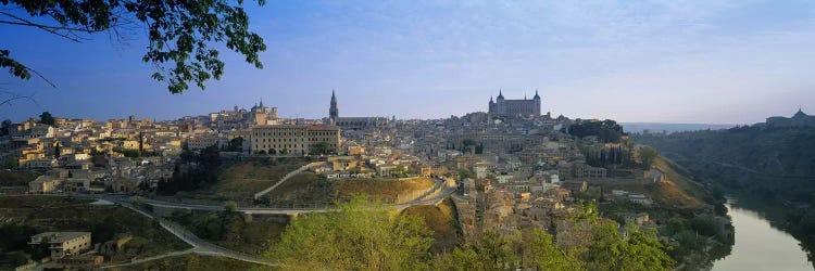 Aerial View Of The Old City, Toledo, Spain