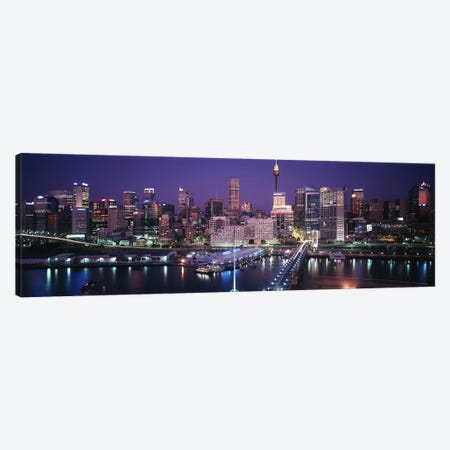 Partial View Of The Downtown Skyline, Sydney, Australia Canvas Print #PIM3162} by Panoramic Images Art Print