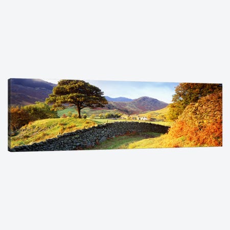 Countryside Landscape, Lake District, Cumbria County, England, United Kingdom Canvas Print #PIM3165} by Panoramic Images Canvas Wall Art