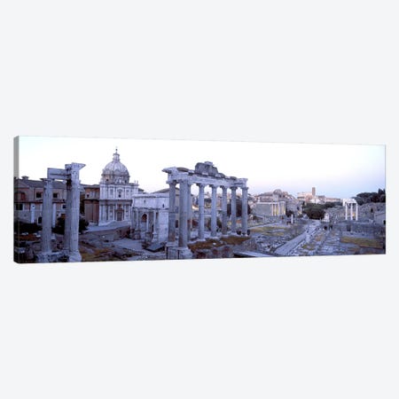 Roman Forum Rome Italy Canvas Print #PIM3174} by Panoramic Images Canvas Print