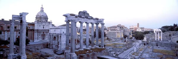 Lazio: Roman Forum Rome Italy by Panoramic Images
