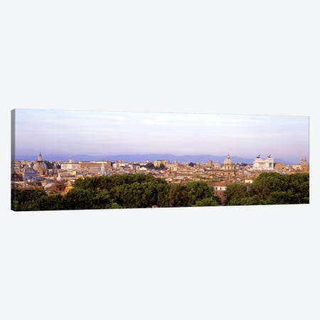 High-Angle View, Rome, Lazio, Italy Canvas Print #PIM3175} by Panoramic Images Canvas Print