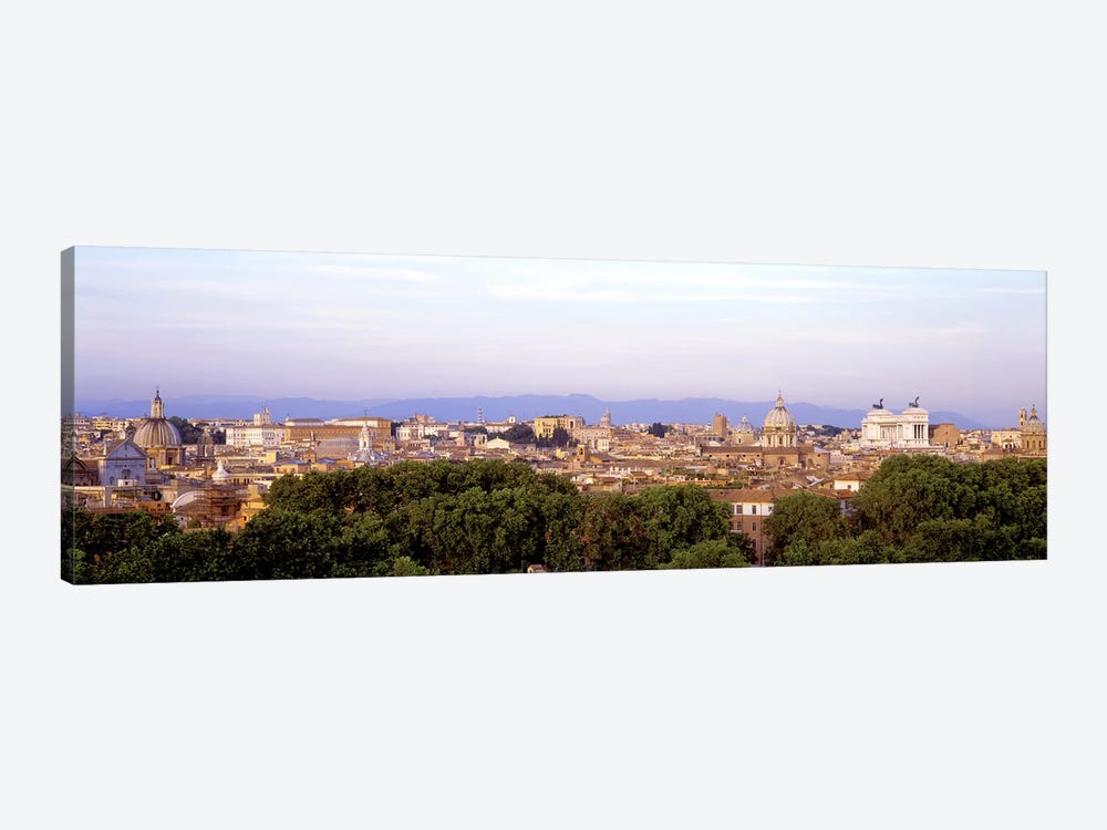 High-Angle View, Rome, Lazio, Italy by Panoramic Images 1-piece Canvas Art Print