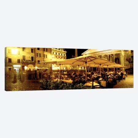 Gruppo Di Rienzo Café, Rome, Lazio Region, Italy Canvas Print #PIM3176} by Panoramic Images Canvas Print