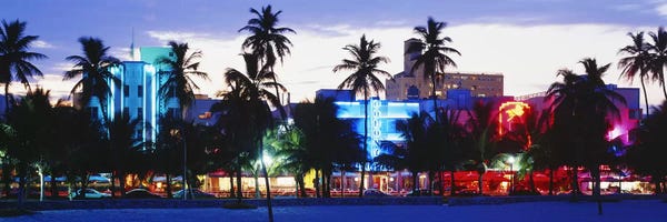 Panoramic Images: South Beach Miami Beach Florida USA by Panoramic Images