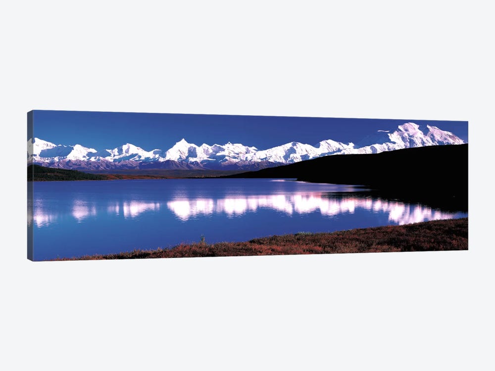 Mt. McKinley & Wonder Lake Denali National Park AK USA by Panoramic Images 1-piece Canvas Print