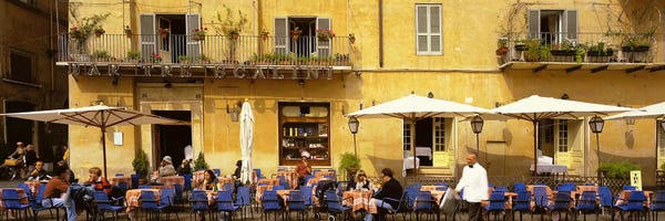 Cafes: Rome Italy by Panoramic Images