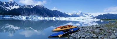Riverside Kayaks, Alaska, USA by Panoramic Images multi panel art