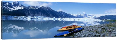 Riverside Kayaks, Alaska, USA Canvas Art Print - Canoe Art