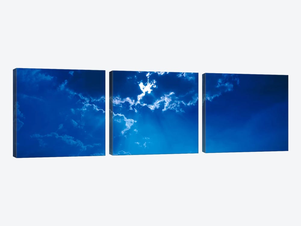 Clouds over Dava Moor Nairn Scotland by Panoramic Images 3-piece Canvas Wall Art