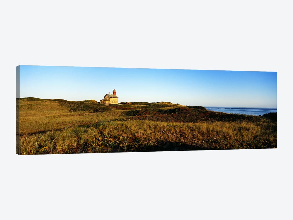 Block Island Lighthouse Rhode Island USA by Panoramic Images 1-piece Canvas Wall Art