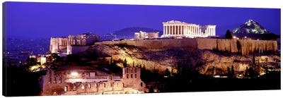 Acropolis, Athens, Greece Canvas Art Print - Athens