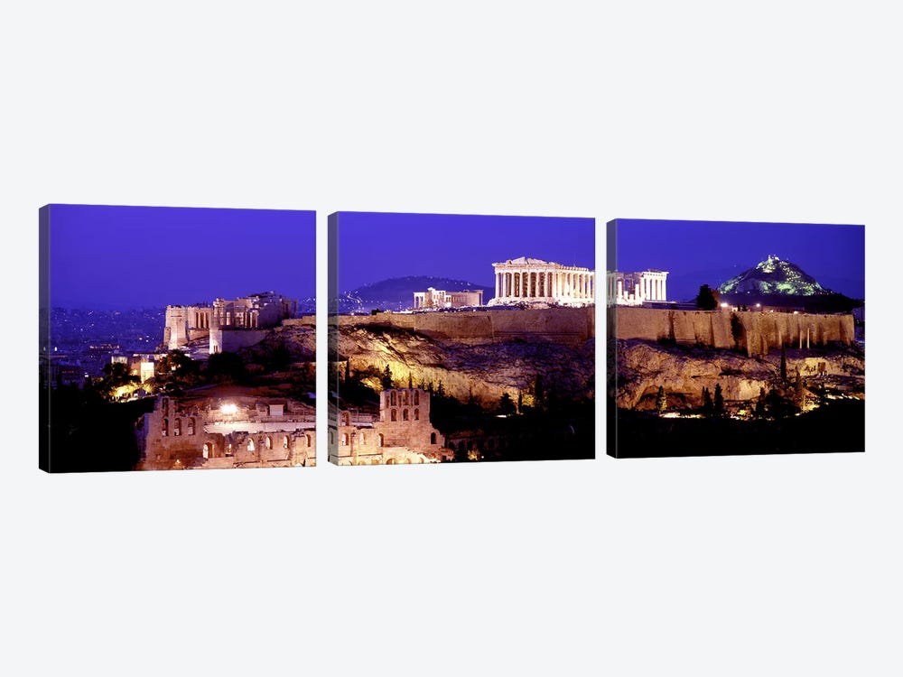 Acropolis, Athens, Greece by Panoramic Images 3-piece Art Print