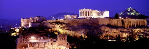 Ancient Ruins: Acropolis, Athens, Greece by Panoramic Images