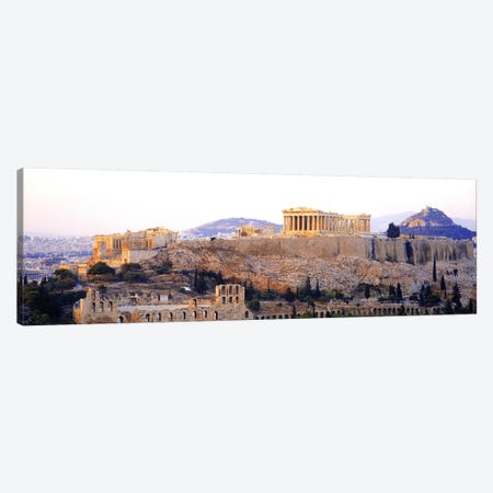 Acropolis Of Athens, Athens, Attica Region, Greece Canvas Print #PIM3213} by Panoramic Images Canvas Art Print