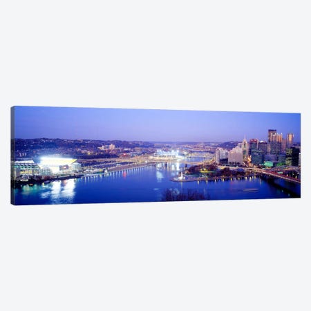 PittsburghPennsylvania, USA Canvas Print #PIM3221} by Panoramic Images Canvas Art