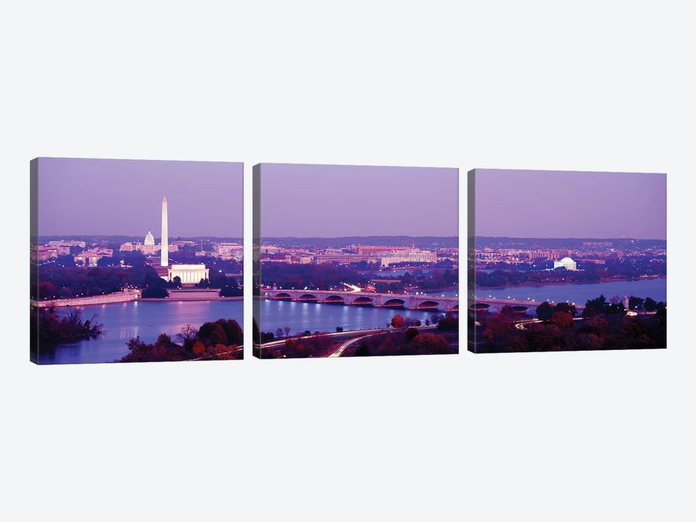 Washington DC by Panoramic Images 3-piece Canvas Print