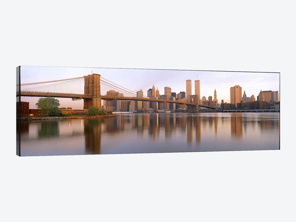 Brooklyn Bridge Manhattan New York City NY by Panoramic Images 1-piece Canvas Art