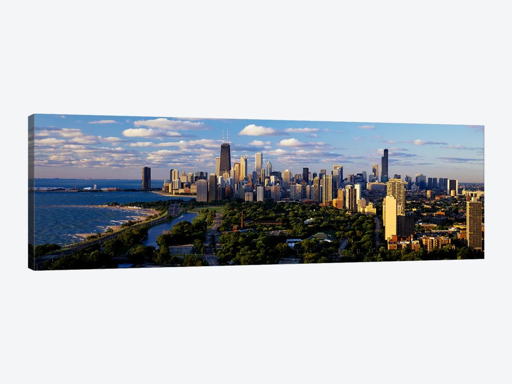 Chicago IL by Panoramic Images 1-piece Canvas Wall Art