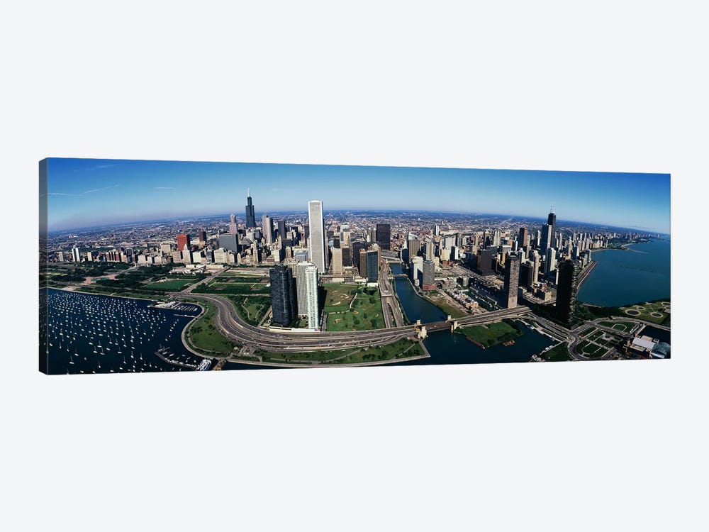 Chicago IL by Panoramic Images 1-piece Canvas Artwork