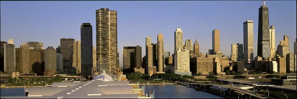 Chicago Skylines: Chicago IL by Panoramic Images