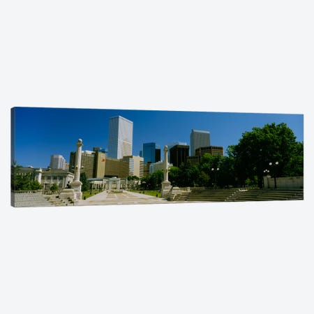 Buildings in a city, Denver, Colorado, USA #2 Canvas Print #PIM323} by Panoramic Images Art Print