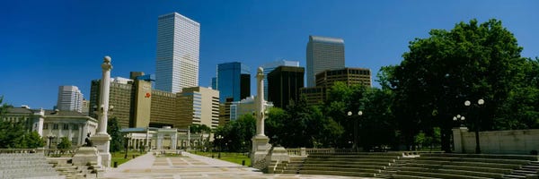 Colorado: Buildings in a city, Denver, Colorado, USA #2 by Panoramic Images