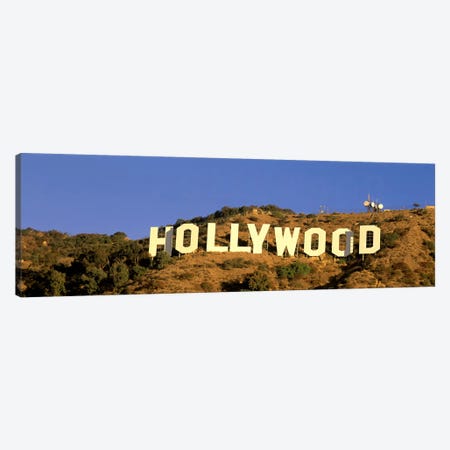 Hollywood Sign Los Angeles CA Canvas Print #PIM3240} by Panoramic Images Canvas Wall Art