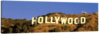Hollywood Sign Los Angeles CA Canvas Art Print - Hill & Hillside Art