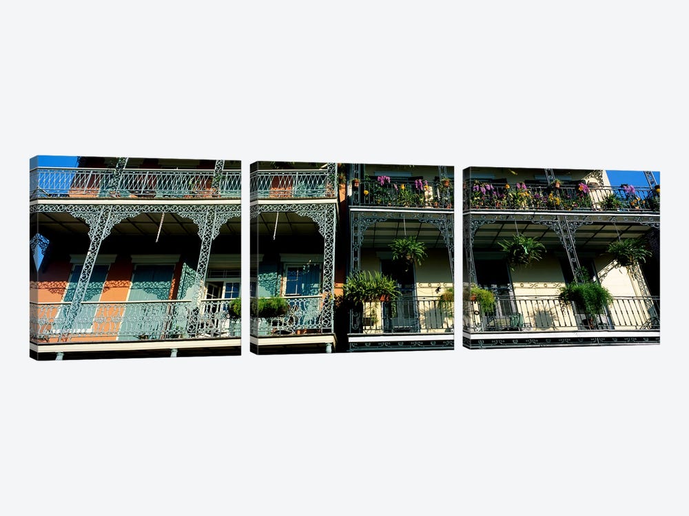 Bourbon Street New Orleans LA #2 by Panoramic Images 3-piece Art Print