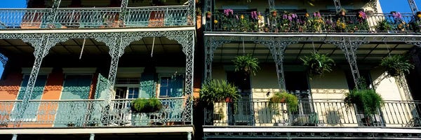 Louisiana: Bourbon Street New Orleans LA #2 by Panoramic Images