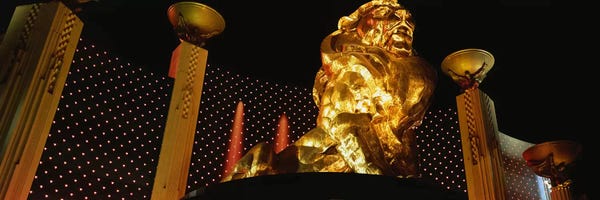 Gambling: MGM Grand Las Vegas NV by Panoramic Images