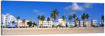 Miami Beach FL Canvas Art Print - Tropical Beach Art