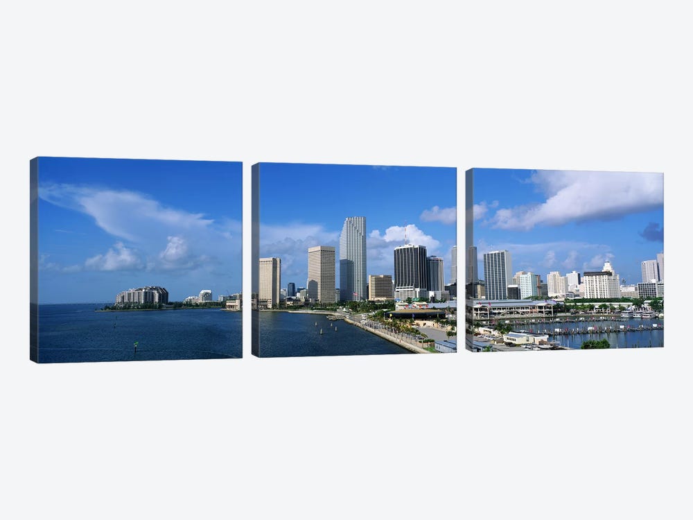 Miami FL #2 by Panoramic Images 3-piece Canvas Art Print