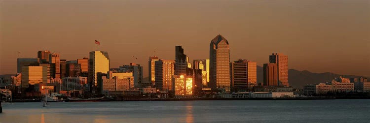 San Diego Skyline at Sunset