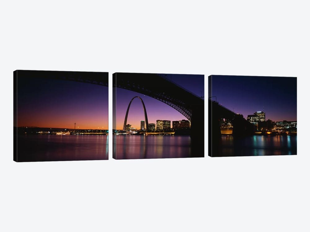 St. Louis MO by Panoramic Images 3-piece Canvas Art