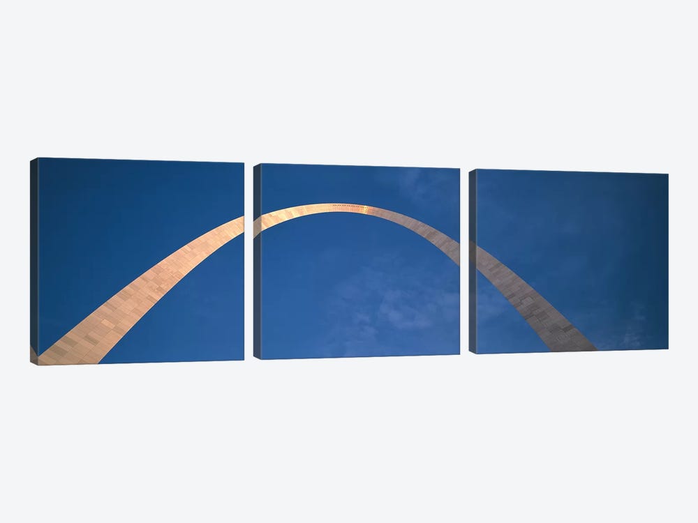 St. Louis Arch by Panoramic Images 3-piece Canvas Print