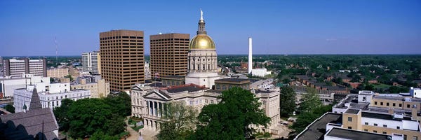 Georgia: Atlanta GA by Panoramic Images