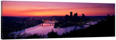 Pittsburgh PA Canvas Art Print - Pennsylvania Art