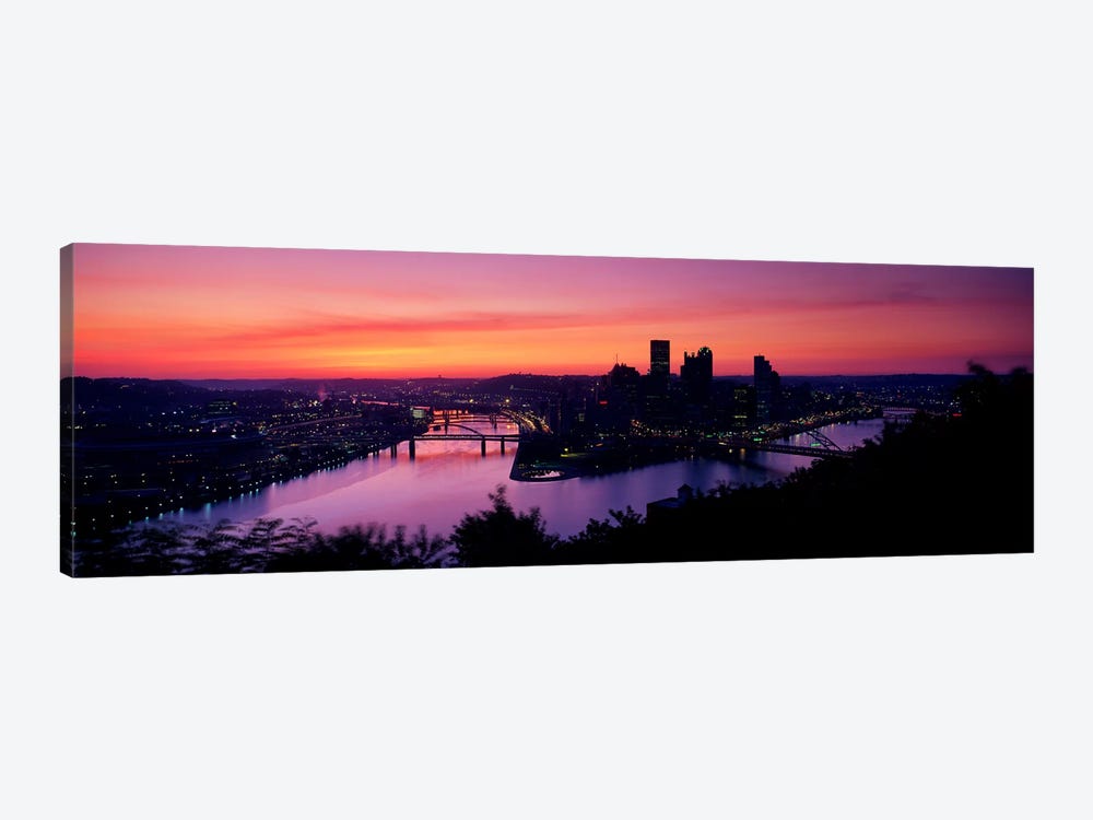 Pittsburgh PA by Panoramic Images 1-piece Canvas Wall Art