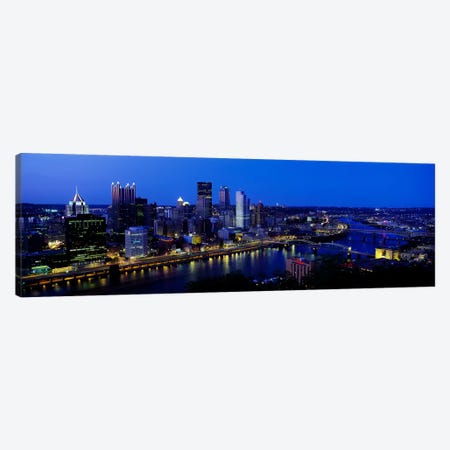 Pittsburgh PA #2 Canvas Print #PIM3259} by Panoramic Images Art Print