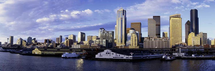 City at the waterfront, Seattle, Washington State, USA